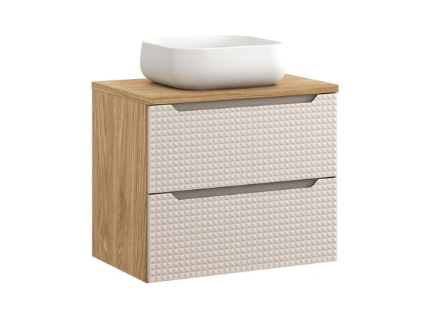 Møbelpakke  LUXOR  BEIGE 70 70x46x57 - 2 Skuffer