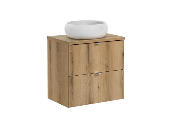 Møbelpakke  NOVA OAK 60 cm 60x39x57- 2 Skuffer