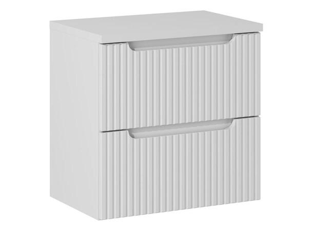 Møbelpakke  NOVA WHITE 60 cm 60x39x57- 2 Skuffer