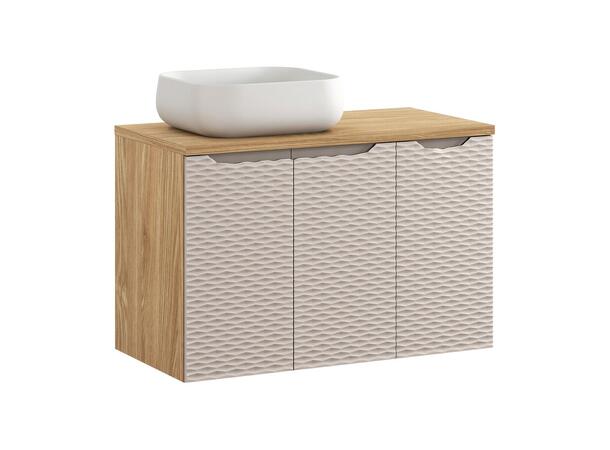 Møbelpakke  OCEAN BEIGE 90 90x46x57 - m/3 dør