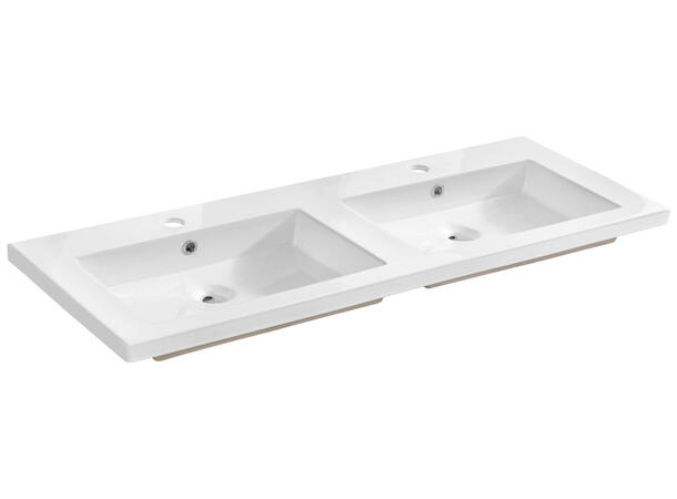 Møbelservant 120 SPIRIT  Hvit 121x14x46  cm - Dobbelt