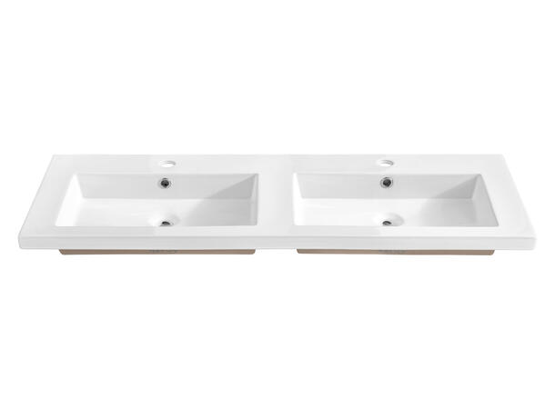 Møbelservant 120 SPIRIT  Hvit 121x14x46  cm - Dobbelt