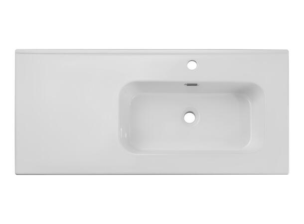 Møbelservant GO 2 100 H  DP 101x17x46  cm - Hvit