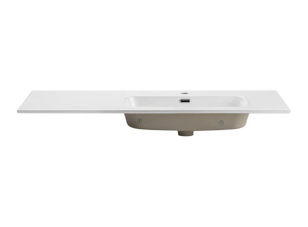 Møbelservant GO 2 120 H DP 121x17x46  cm - Hvit