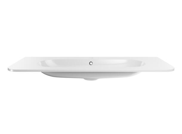 Møbelservant PURE WHITE GLOSS  120 120x12x46cm - Hvit