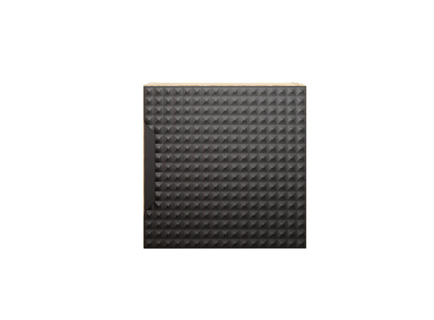 Overskap LUXOR  BLACK Qubik 35x35x19  m/1 dør