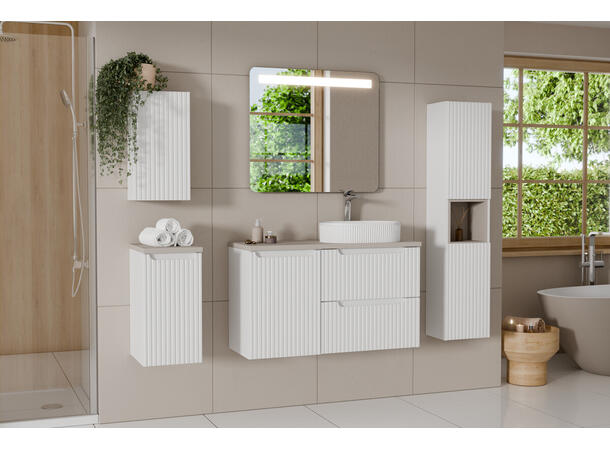 Overskap NOVA WHITE  m/1 dør 30x19x57