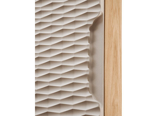 Overskap OCEAN  BEIGE Qubik 35x35x19  m/1 dør