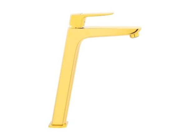 Servantbatteri   Vitto Gold VerdeL 1-greps - Høy modell-  Gull glans