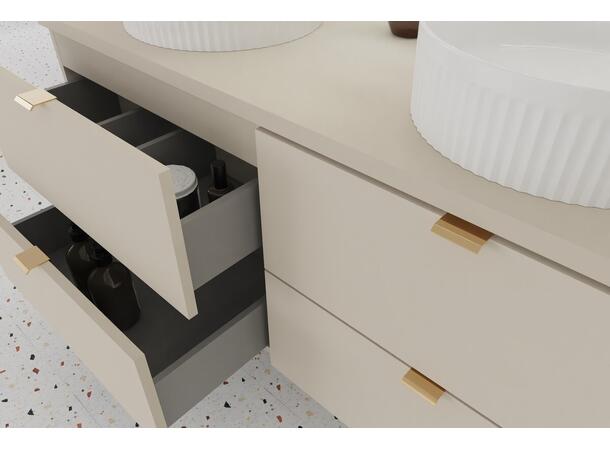 Servantskap DALIA CASHMERE 60 60x46x50 -  2 Skuffer