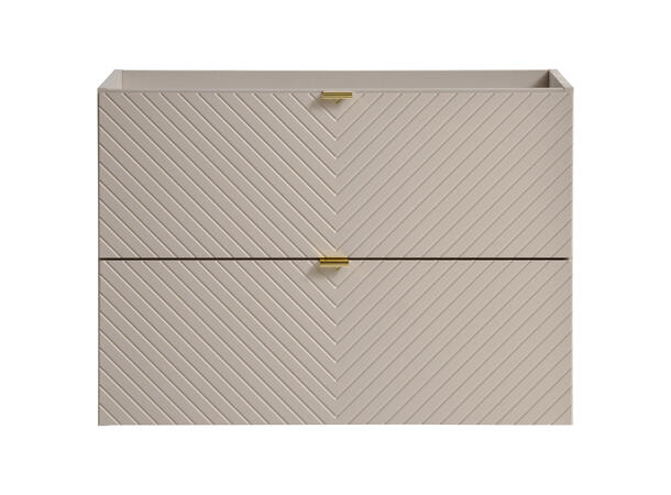 Servantskap VIVA CASHMERE  80 cm 80x39x57 - 2 Skuffer