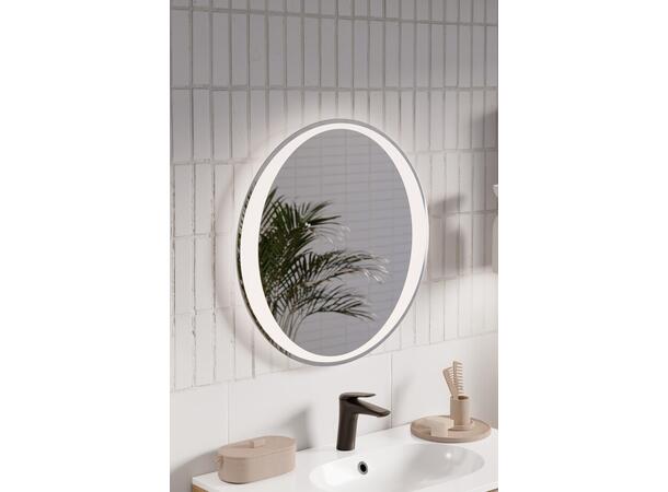 Speil AURELIA LU LED 80 80x80 -  uten  ramme