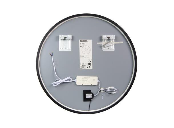 Speil ORION LU LED 80 80x80 -  m/ ramme