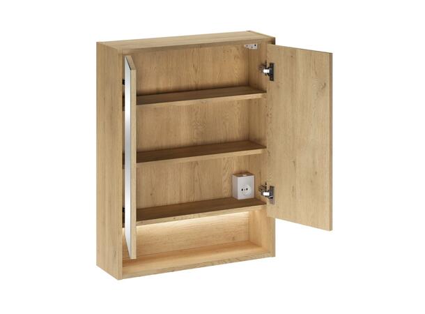 Speilskap CREMONA  60 60x77x19  m/2 dører