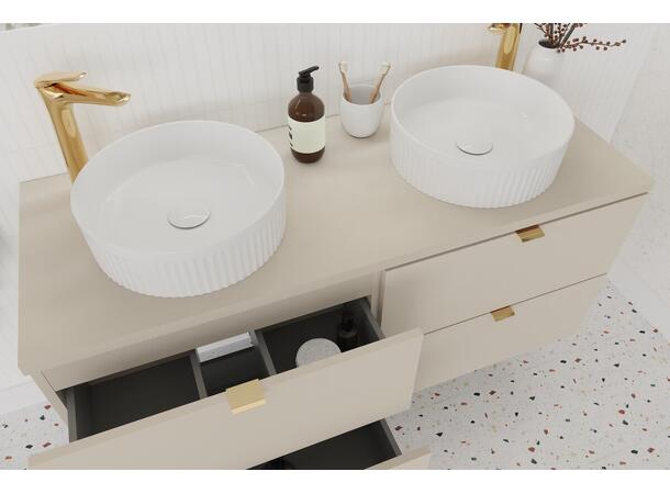 Toppmontert Servant BEYOND 2 WHITE 36x12x36 cm - Hvit