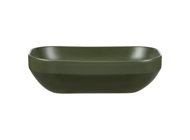 Toppmontert Servant NELI GREEN 50 50x14x35 cm - Grønn matt