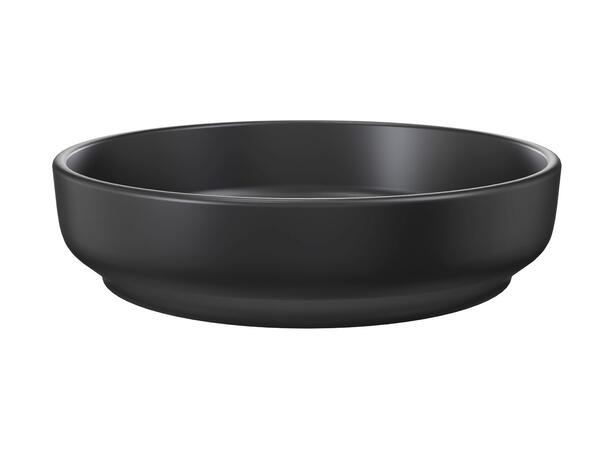 Toppmontert Servant RIVER 1 SVART MATT 40x12x40 cm - Svart  matt
