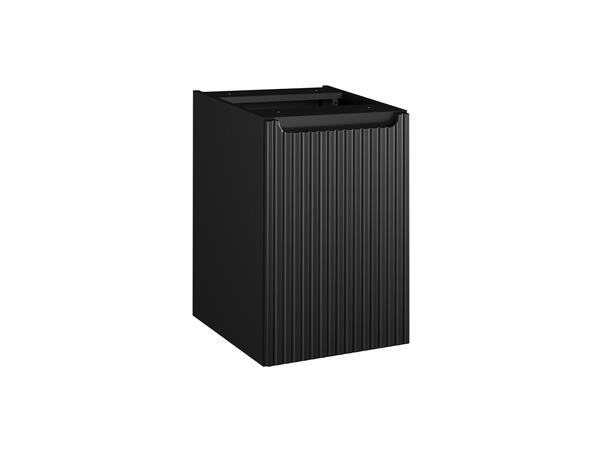 Underskap m/ Skittentøyskurv NOVA BLACK 40x39x57 m/1 dør