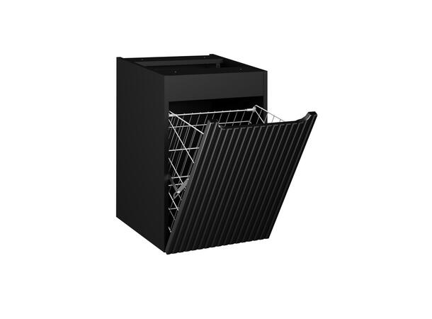 Underskap m/ Skittentøyskurv NOVA BLACK 40x39x57 m/1 dør