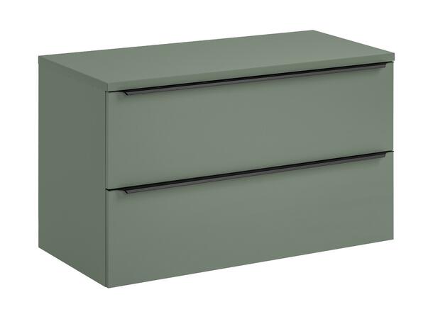 Underskap m/ benkeplate SKOGSGRØNN 100 100x46x57 -  Sivgrønn