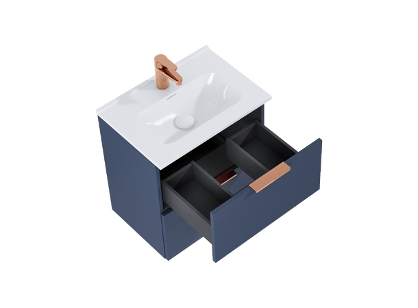 Underskap m/servant  50 cm 51x36x55 - blue matt