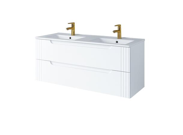 Underskap med servant FIJI WHITE 120 cm 120x46x62 - 2 Skuffer