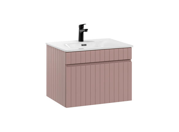 Underskap med servant  ICONIC ROSE 60 cm 60x46x45- 1 Skuff