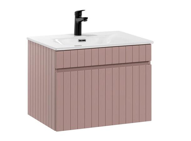 Underskap med servant  ICONIC ROSE 60 cm 60x46x45- 1 Skuff