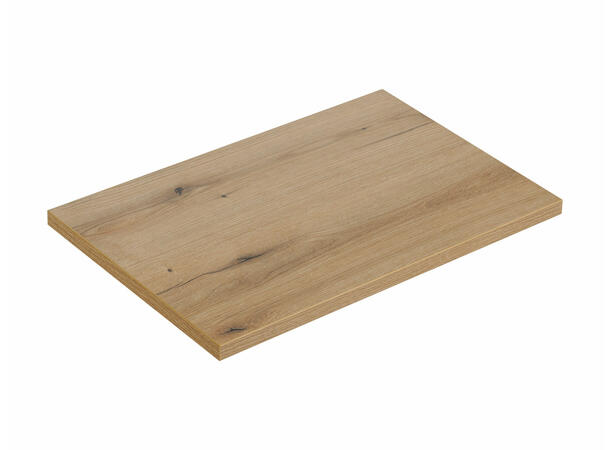 Benkeplate NOVA OAK  80 cm 80x2,5x40