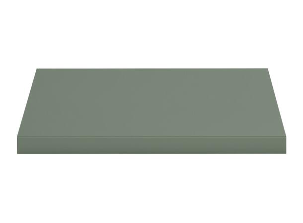 Benkeplate SKOGSGRØNN 40 cm 40x2,5x46 - Sivgrønn