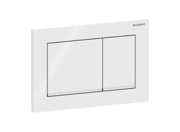 Betjeningsplate Geberit Omega20 Hvit