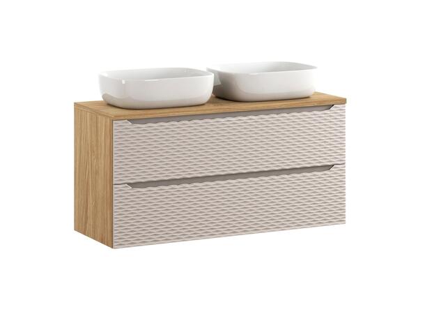 Møbelpakke OCEAN BEIGE 120 120x46x57 2 Skuffer
