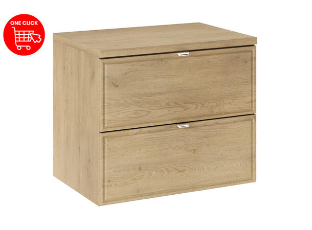 Møbelpakke TERRA CREMONA 60 60x46x45 -  2 Skuffer - Eik Cremona