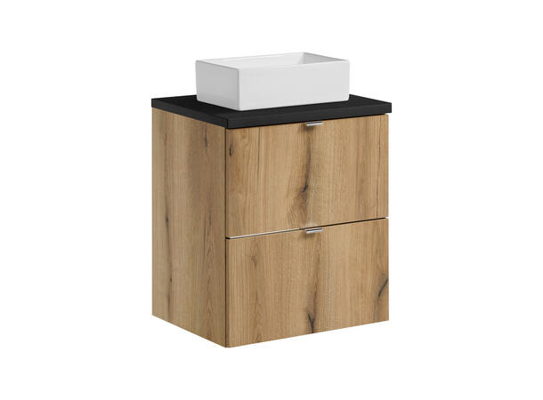 Møbelpakke  NOVA OAK 50 cm 50x39x57- 2 Skuffer