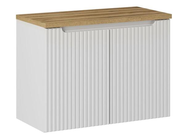 Møbelpakke  NOVA WHITE 80 cm 80x39x57- m/2 dør