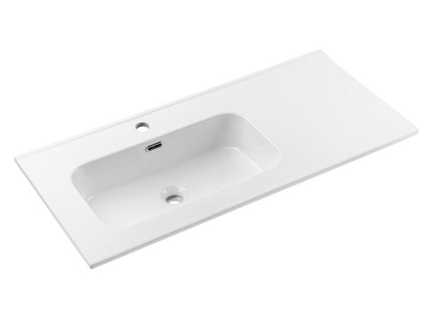 Møbelservant GO 2 100 V DP 101x17x46  cm - Hvit