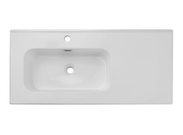 Møbelservant GO 2 100 V DP 101x17x46  cm - Hvit