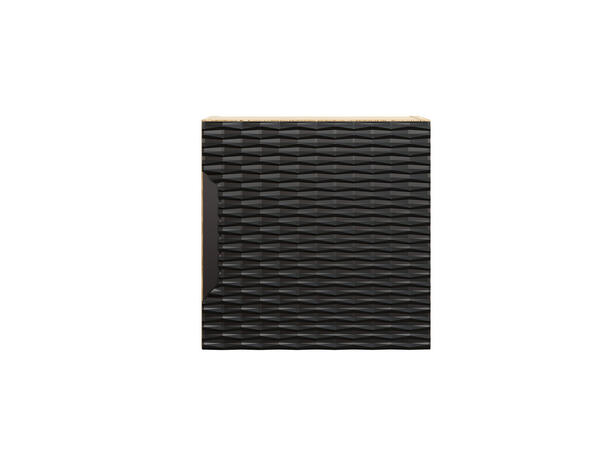 Overskap OCEAN BLACK  Qubik 35x35x19  m/1 dør