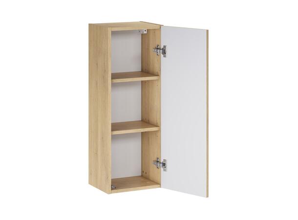 Overskap TERRA CREMONA H = 80 cm m/1 dør Eik Cremona