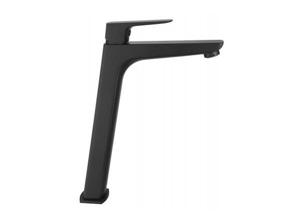 Servantbatteri  Vitto VerdeLine 1-greps - Høy modell - Svart matt