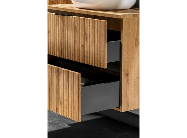 Servantskap ADEL OAK  60 60x46x57 -  2 Skuffer