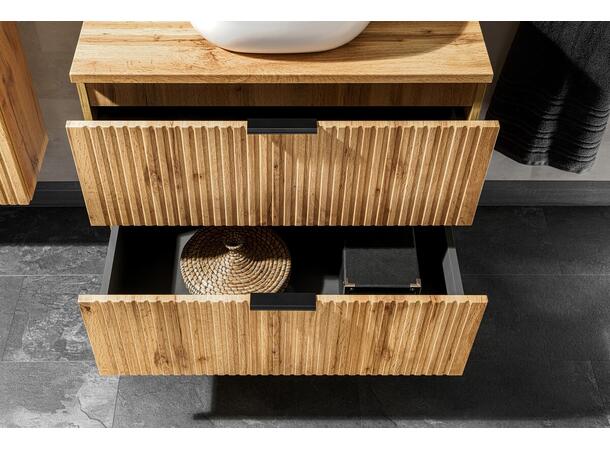 Servantskap ADEL OAK  60 60x46x57 -  2 Skuffer