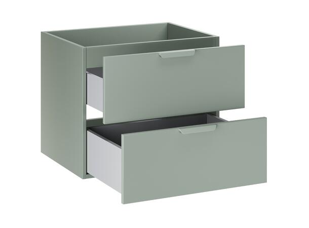 Servantskap ASTER GREEN 60 60x46x50 -  2 Skuffer