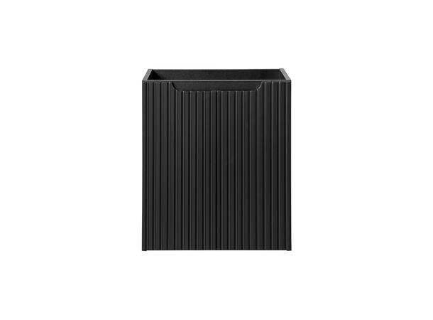 Servantskap NOVA BLACK  50 cm 50x39x57 m/2 dør