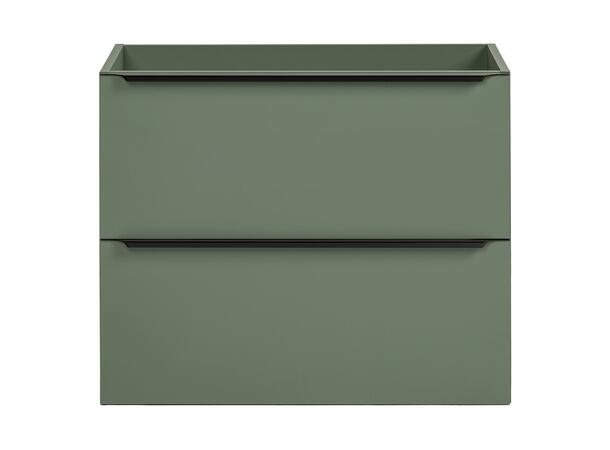 Servantskap SKOGSGRØNN  80 80x46x57 -  2 Skuffer - Sivgrønn