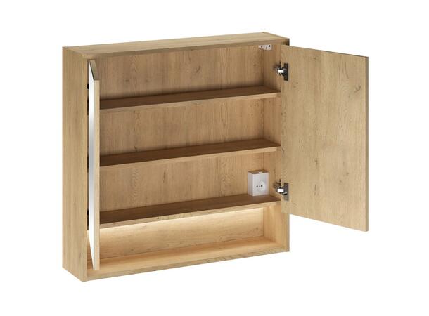 Speilskap CREMONA  80 80x77x19  m/2 dører