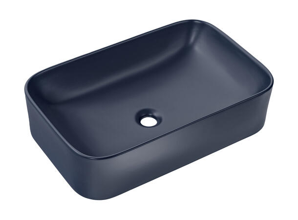 Toppmontert Servant KAMA BLUE 61x15x38 cm - Mørkeblå