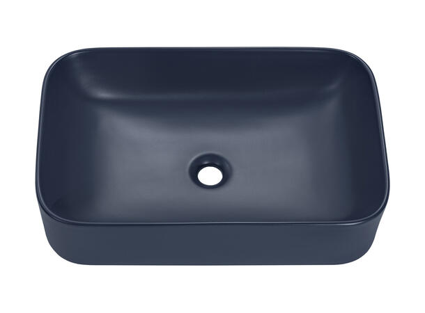 Toppmontert Servant KAMA BLUE 61x15x38 cm - Mørkeblå