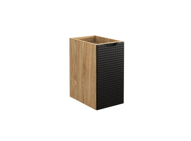 Underskap  LUXOR BLACK 30x46x57 m/1 dør