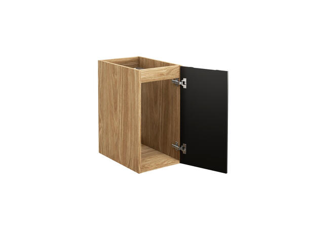 Underskap  LUXOR BLACK 30x46x57 m/1 dør